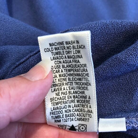 Anthropologie Cloth & Stone blue top size Small - Picture 13 of 15